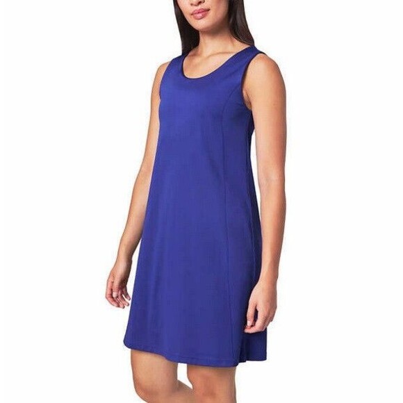 NWT Mondetta Women's Everyday 2-IN-1 Tennis Dress + Short Blue - Picture 1 of 6